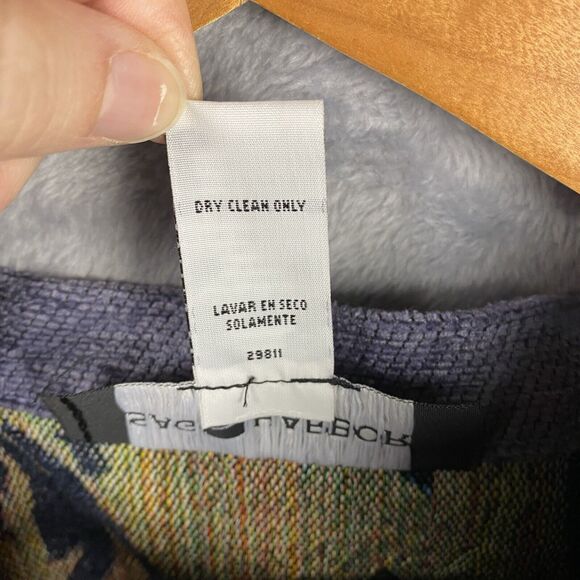 Vintage Sag Harbor Women's Size 18 Tapestry Jacket / Blazer Paisley Patchwork - Picture 8 of 10